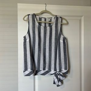 JCrew linen tank top